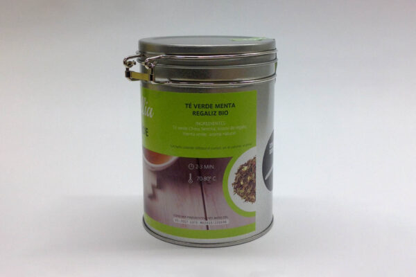Té verde Menta - regaliz bio