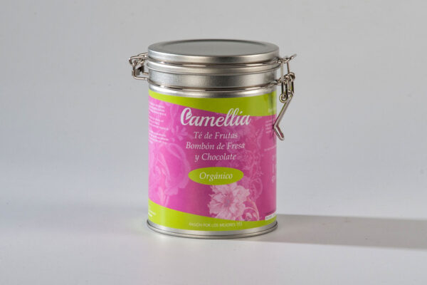 Té de Frutas. Bombón de Fresa y Chocolate